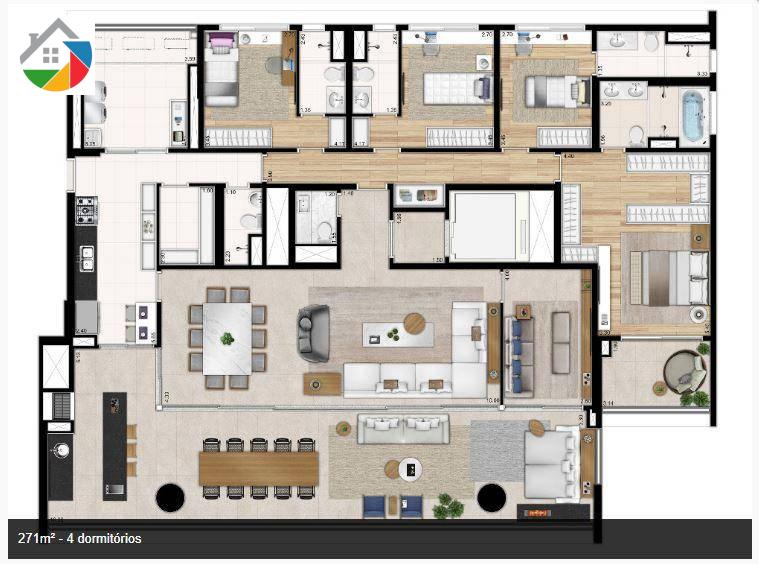 Condomínio Altto Vila Madalena - Studio House Imóveis  - Negócios Imobiliários